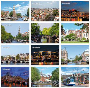 Amsterdam Postkarten Set Www Postkarten Kaufen Online De