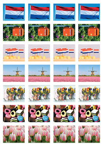 Stickervel voor Postcrossing