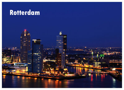 Ansichtkaarten Rotterdam Skyline