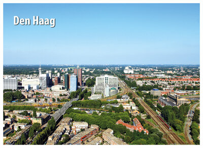 Ansichtkaarten Den Haag | ansichtkaart skyline van Den Haag