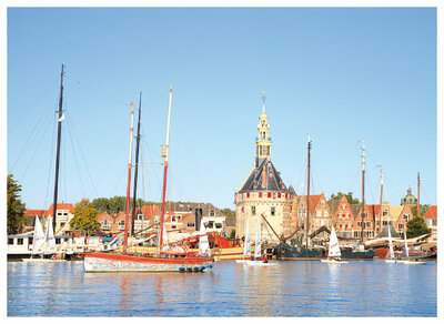 Ansichtkaart Hoorn - hoofdtoren