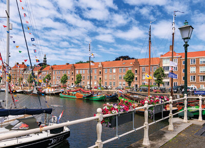 ansichtkaarten Middelburg - Rouaansekaai