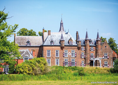 ansichtkaart kasteel Maurick