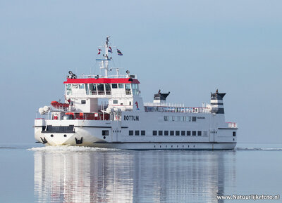 ansichtkaart veerboot Rottum