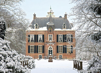 ansichtkaart kasteel Den Bramel in Vorden