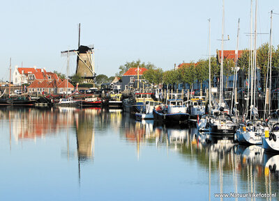 ansichtkaart Zierikzee - molen de Haas