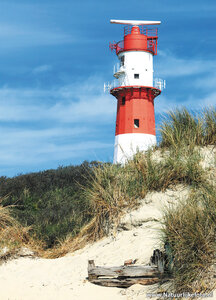 ansichtkaart vuurtoren Borkum