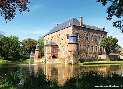 ansichtkaart kasteel Erenstein in Kerkrade