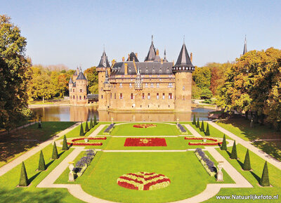 ansichtkaart kasteel de Haar in Utrecht