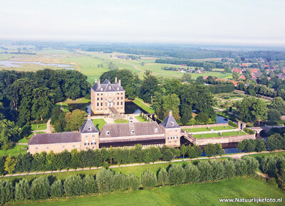 ansichtkaart kasteel Amerongen