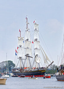 ansichtkaart zeilschip - Sail Amsterdam