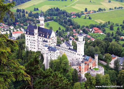 ansichtkaart Schloss Neuschwanstein