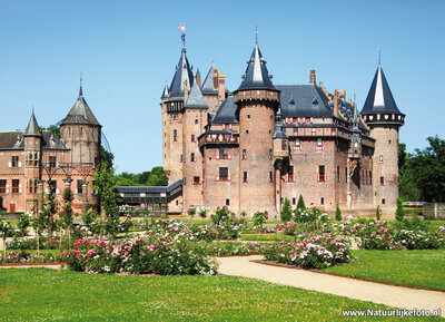 ansichtkaart kasteel de Haar in Utrecht