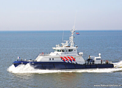 ansichtkaart schip Koninklijke Marechaussee