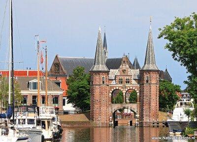 ansichtkaart Sneek - waterpoort