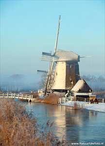 ansichtkaart strijkmolen K in Rustenburg